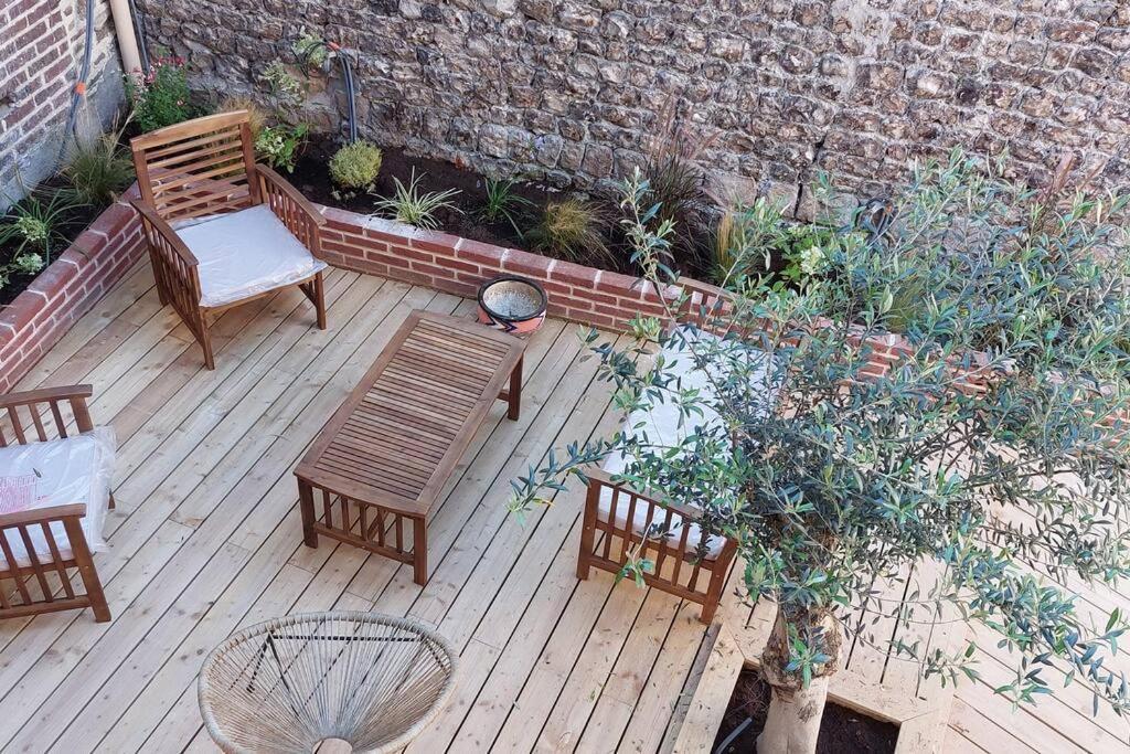 Tres Bel Appartement Au Pied Du Port L'Albatre Saint-Valery-en-Caux Exteriér fotografie